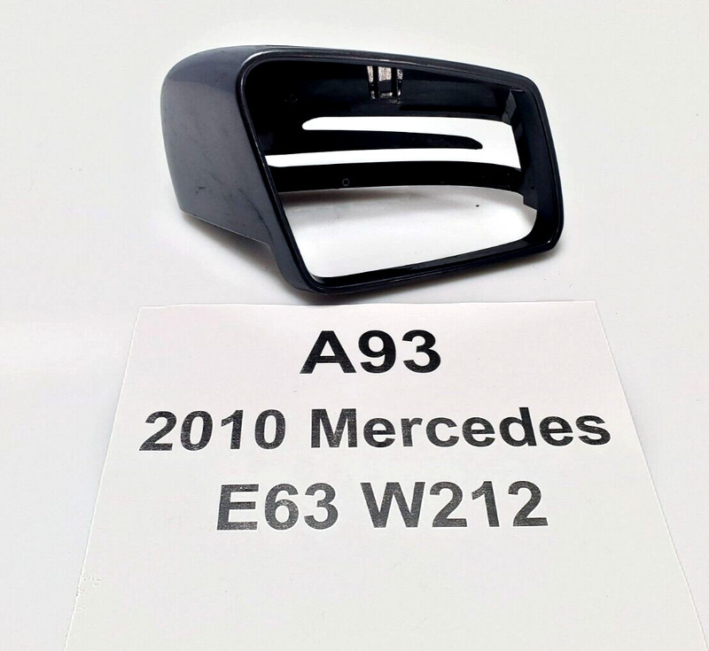 ✅ 10-13 OEM Mercedes W212 E63 AMG Front Right Passenger Mirror Cover Trim Gray