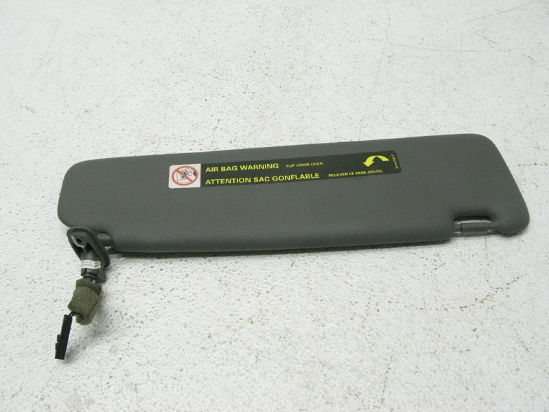07-09 AUDI B7 A4 S4 RS4 CONVERTIBLE SUN VISOR SHADE DRIVER LEFT OEM 031522