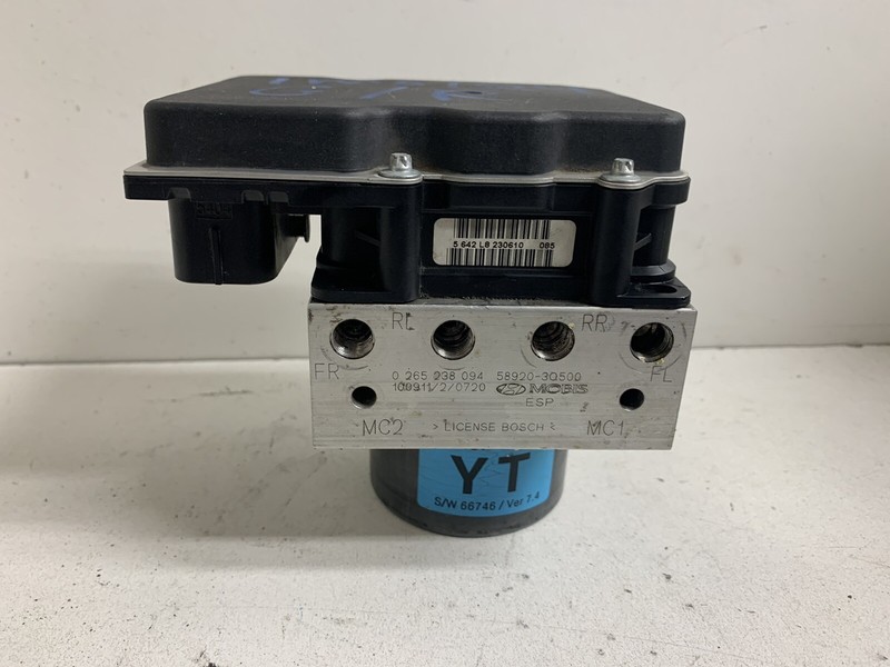 2011-2013 Hyundai Sonata Sport Vin C Anti Lock Brake Pump Actuator Modulator ABS