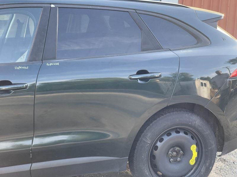 2017-2020 Jaguar F-Pace Left Driver Side Rear Door Green Repainted