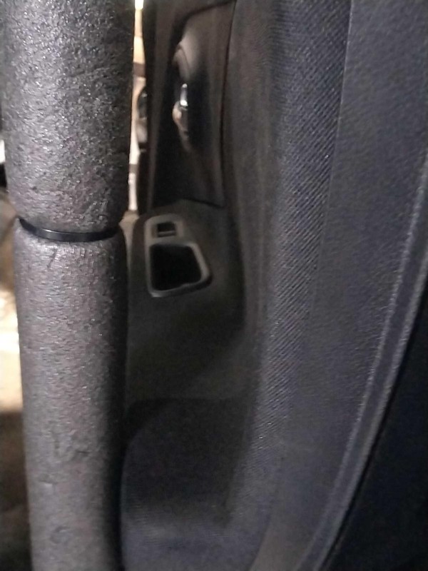 2017 Jeep Renegade Rear Right Door Black 453265 Used 93K Miles