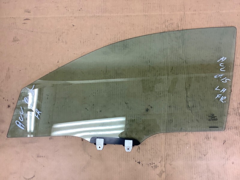13-17 Accord 4Dr Sedan Left Front Door Glass Driver Side Window Used OEM