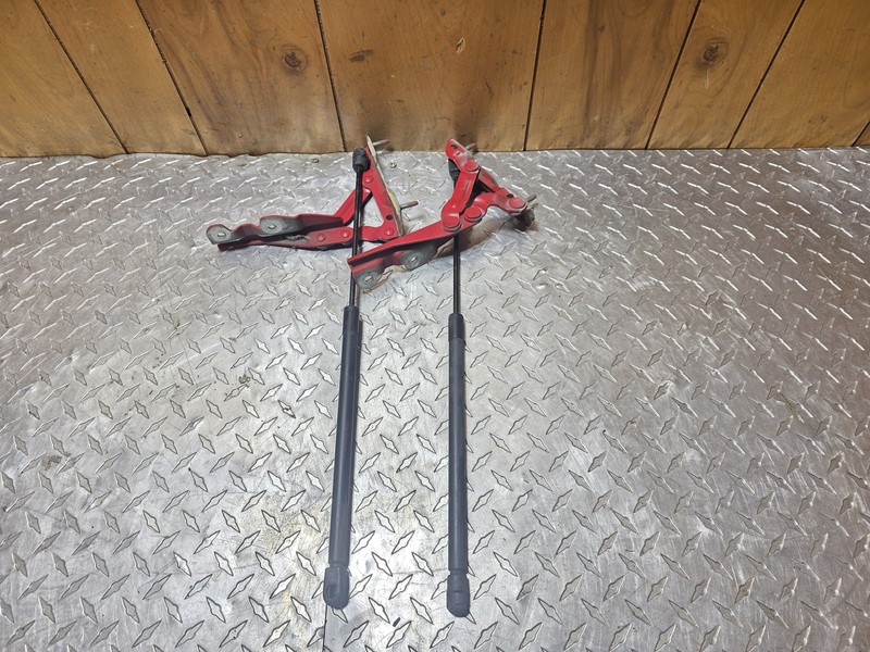 1999-2004 Ford Mustang GT Decklid Trunk Hinges Oem Tested Red E4