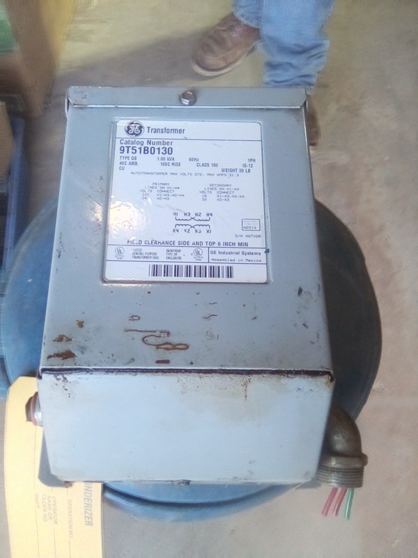 GE 9T51B0230 Transformer 1 Phase Type QB