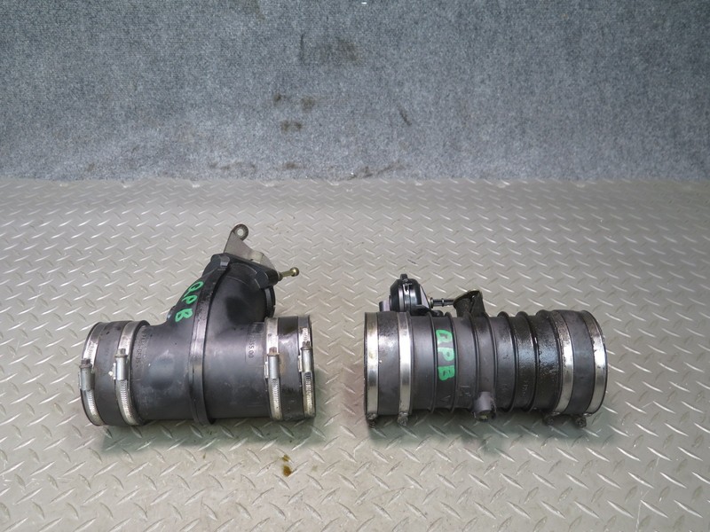 2000-2004 PORSCHE BOXSTER 986 3.2L AIR INTAKE TUBE HOSE DUCT LINE SET OF 2