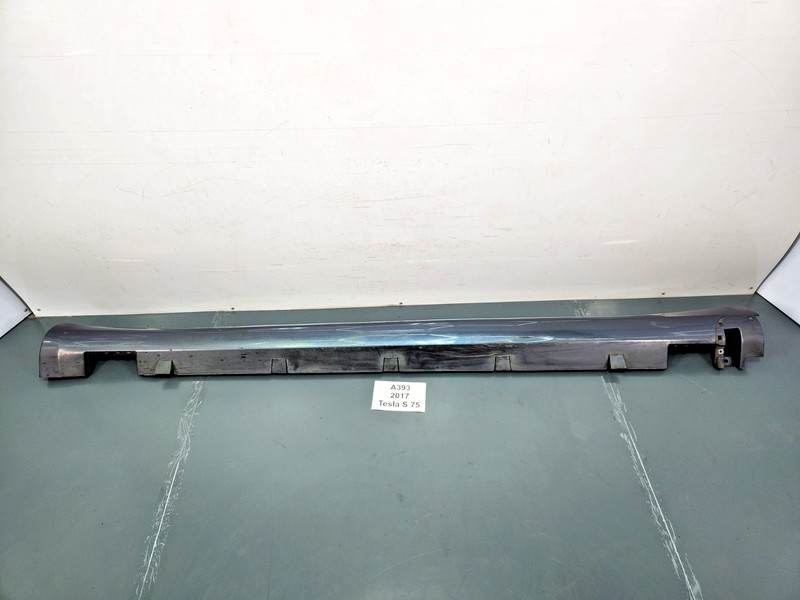 ✅ 2012-2020 OEM Tesla Model S Left Driver Side Skirt Rocker Panel Shell Gray*