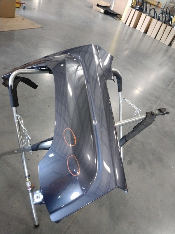 2013 GMC Terrain Right Fender Blue Dents 238538 Used OEM Parts
