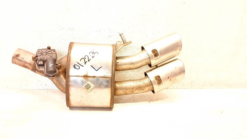 18-24 AUDI B9 S5 SPORTBACK EXHAUST DUAL PIPE MUFFLER TIP REAR LEFT OEM 012226