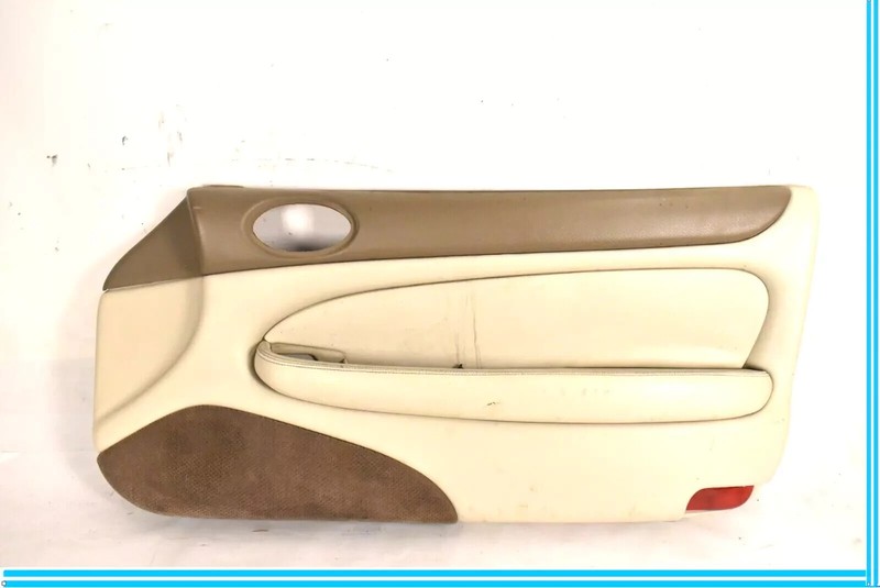 97-06 Jaguar XK8 X100 Front Right Passenger Side Door Trim Panel Tan OEM