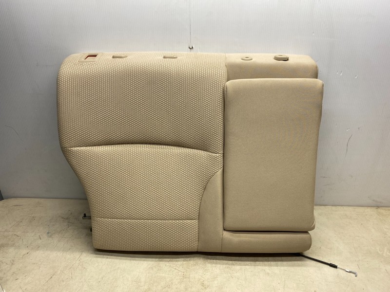 2015-2019 SUBARU OUTBACK RIGHT REAR SEAT UPPER PORTION BACK TAN CLOTH BEIGE OEM