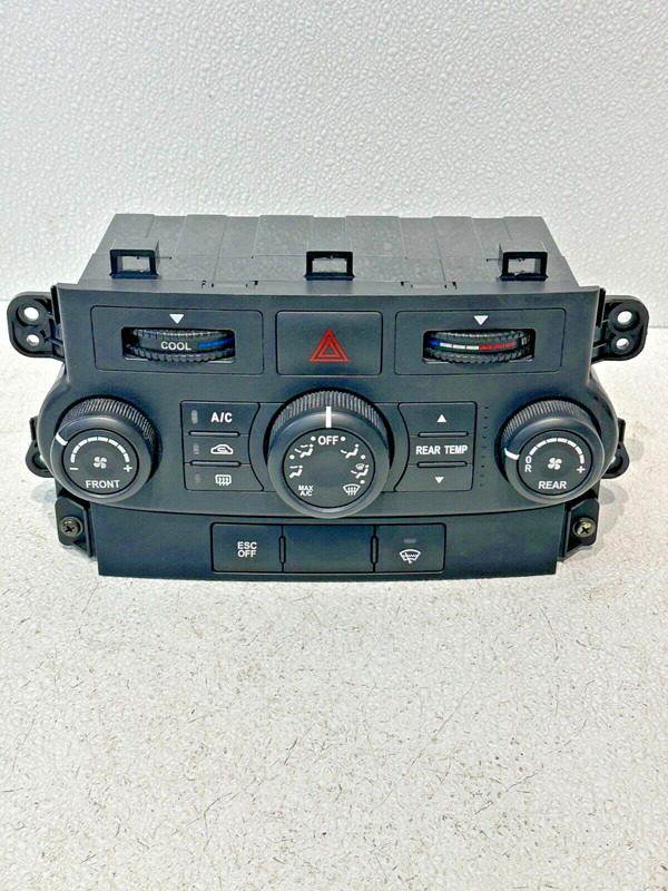 07-10 KIA SEDONA HEATER AC CLIMATE CONTROL SWITCH WITH HAZARD