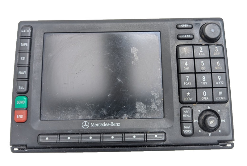 1998-2005 Mercedes Benz ML320 Dash Screen Radio Unit1638203086 w/code