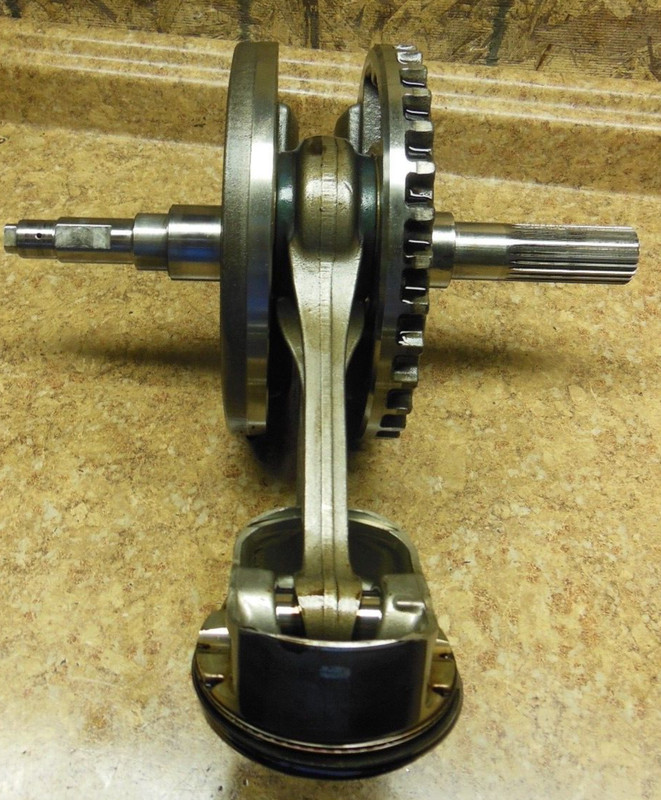 2008 Harley Davidson FXDL Dyna Glide Engine Crank Shaft Crankshaft Pistons Rods