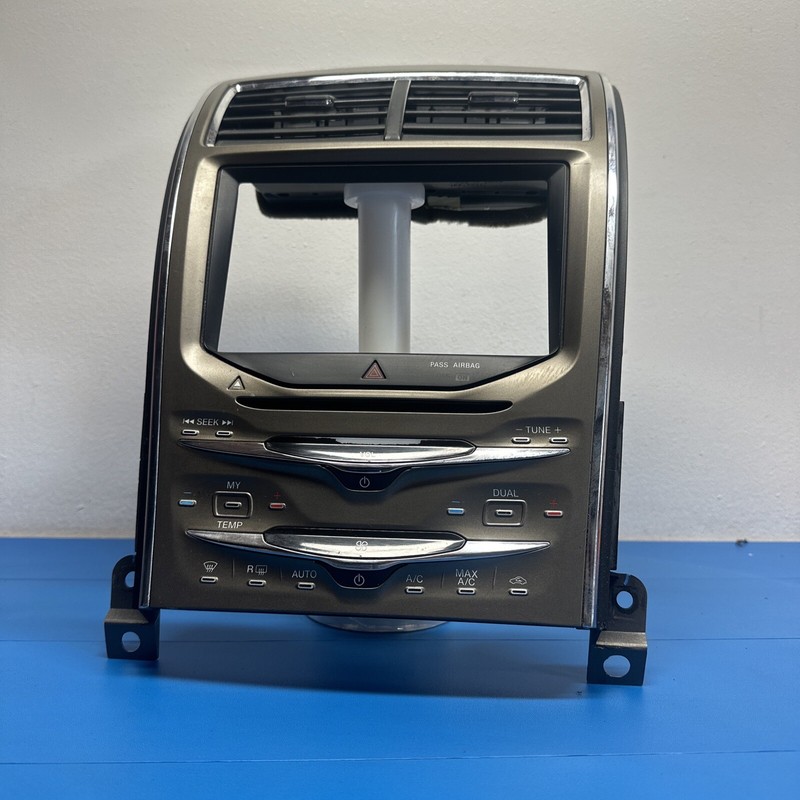 BA1T18A802AK | 2011 - 2014 Lincoln MKX Radio Stereo Climate Control Bezel OEM
