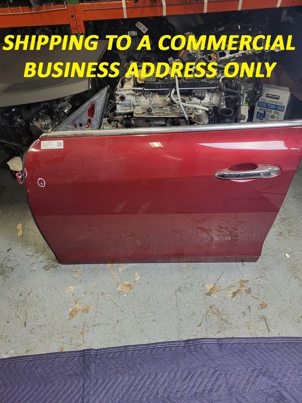 Used Oem Maserati Left Driver Front Door for 2014-2019 Ghibli