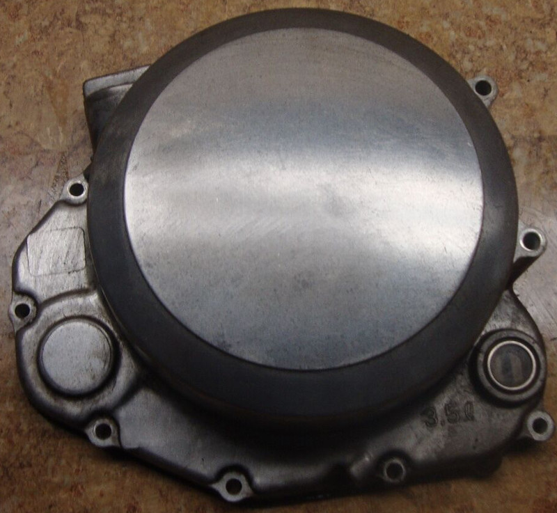 1981 Kawasaki KZ750 KZ 750 H KZ750H Engine Clutch Cover Panel Case Casing Crank