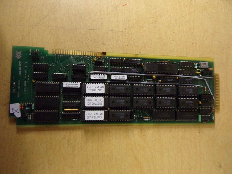 Daytronic 10BVT60 Video Text Card Board 73676.2 *FREE SHIPPING*