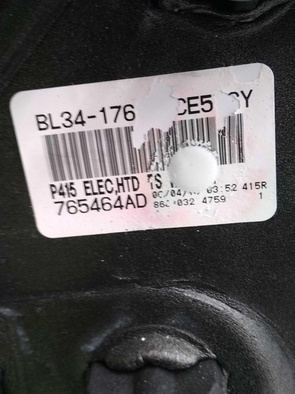 Used Right Door Mirror fits: 2013 Ford F150 PICKUP Power pedestal w/heat w/o pow