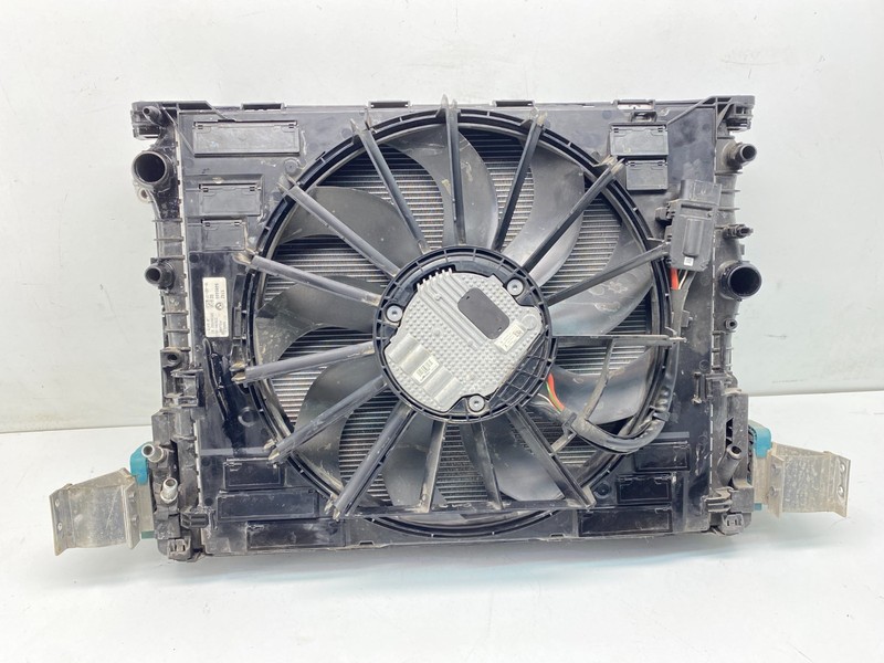 18-25 BMW F90 F92 M5 M8 S63 Radiator Condenser Cooling Fan Assembly Set OEM ✅