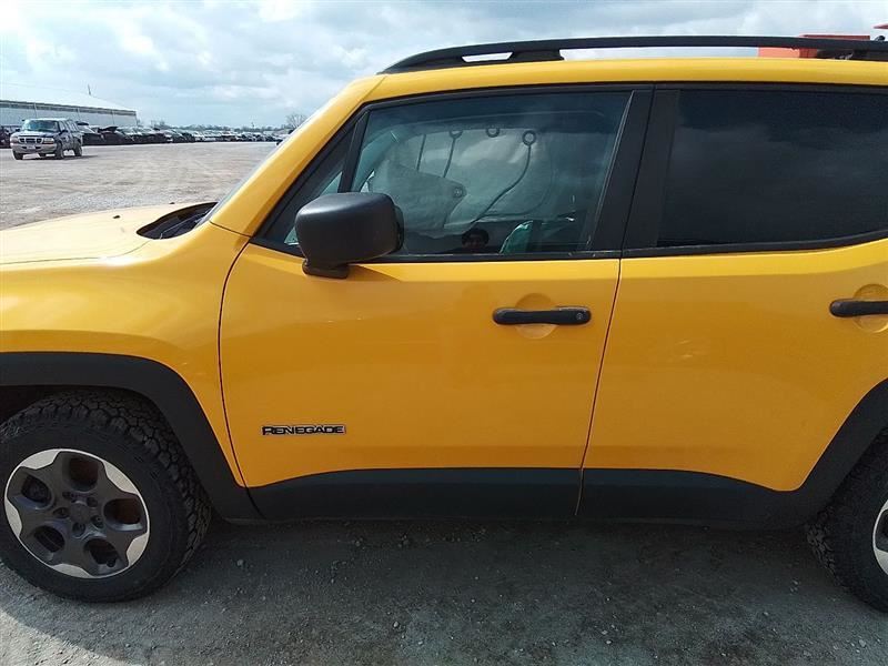 Driver Front Door Electric Tempered Glass Fits 15-20 RENEGADE 2987715