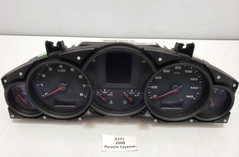 ✅ 2008 OEM Porsche Cayenne 957 Instrument Cluster Gauge Speedometer