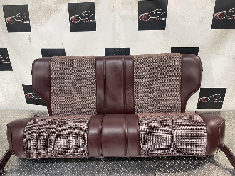 Jeep Cherokee XJ 84-96 OEM Grey Rear Seat Set 2 Pieces Tested Red Maroon