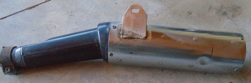 2001 Kawasaki ZG1000 ZG 1000 Concours Exhaust Pipe Muffler Right Silencer 1999