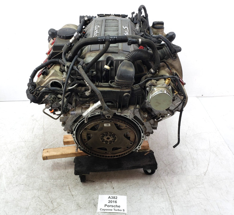 ✅ 15-18 OEM Porsche Cayenne Turbo S 958 AWD 4.8L V8 Engine Motor Long Block 98k