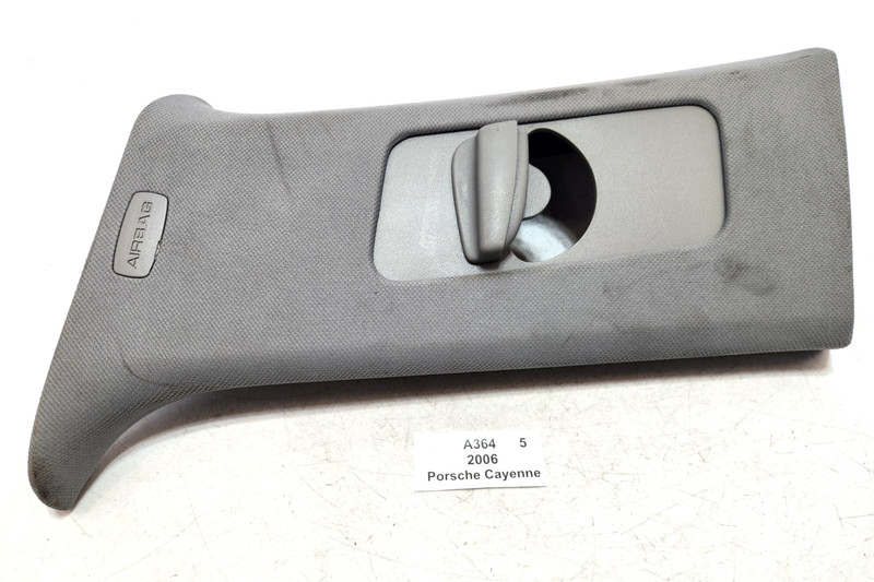 ✅ 03-06 OEM Porsche Cayenne 955 Rear Right Passenger Side C Pillar Trim Gray*