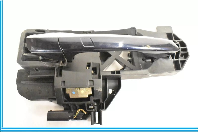 07-13 Mercedes W221 S550 S400 Front Right Side Exterior Door Handle Blue OEM