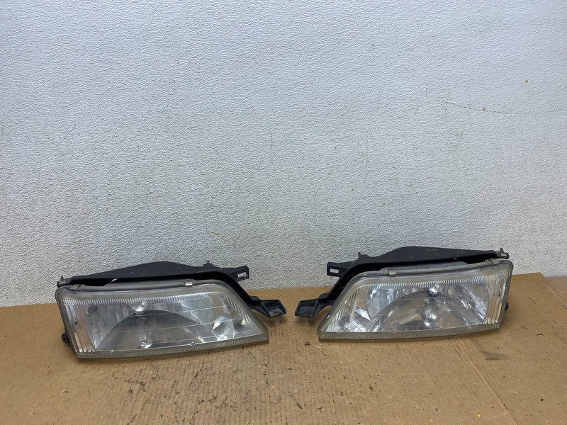 1997 to 1999 Nissan Maxima Left+Right Side Headlights Halogen OEM Q7728 DW