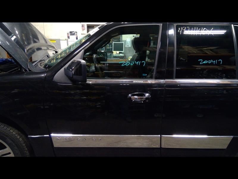 Driver Front Door Electric Side Cladding Black UH Fits 07-15 NAVIGATOR 731841