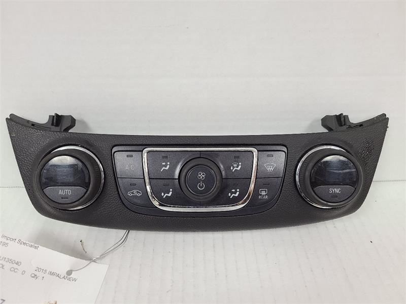 Temperature Control Automatic Temperature Control Fits 14-20 IMPALA 470365
