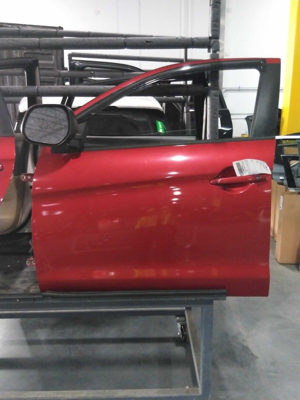 2015 Mitsubishi Outlander Sport Left Door Red P26, Used, 113k Miles, OEM