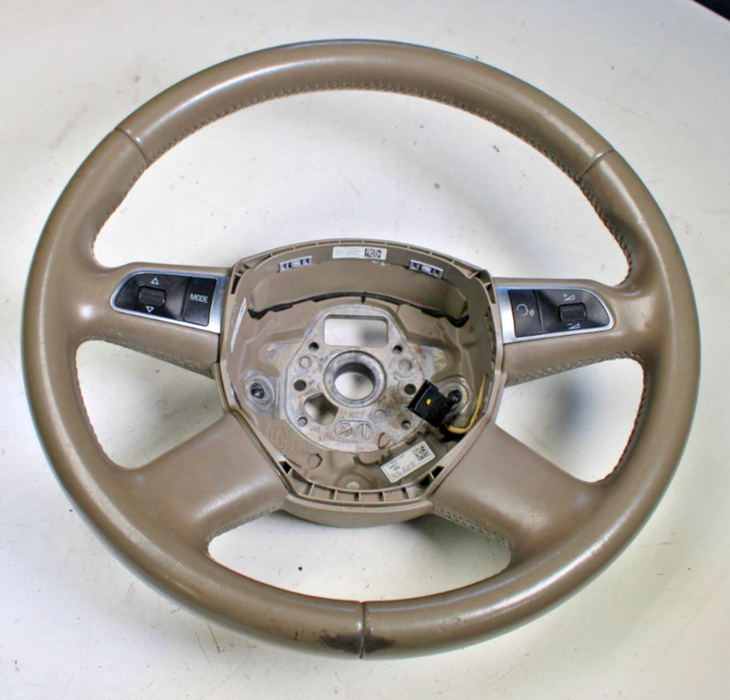2009-2012 AUDI A4 - 4-Spoke Leather Steering Wheel 8K0419091BG