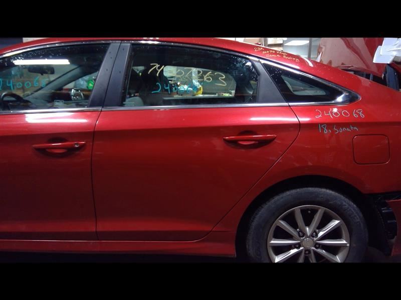 Driver Rear Side Door Electric US Built Fits 18-19 SONATA 1308314