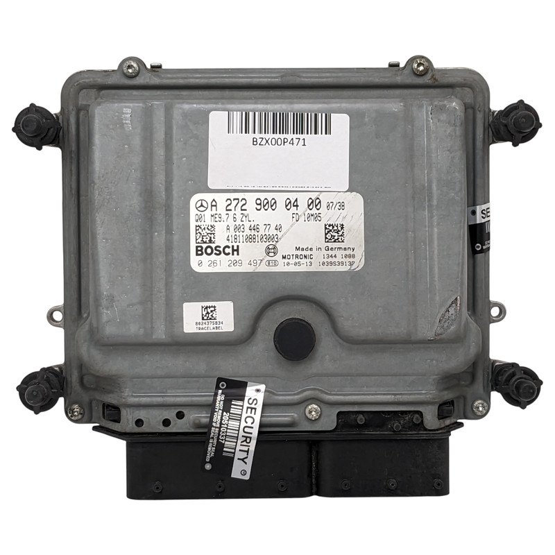 08-12 Mercedes W204 C300 E350 ECU ECM Engine Control Module Unit 2729004400 OEM