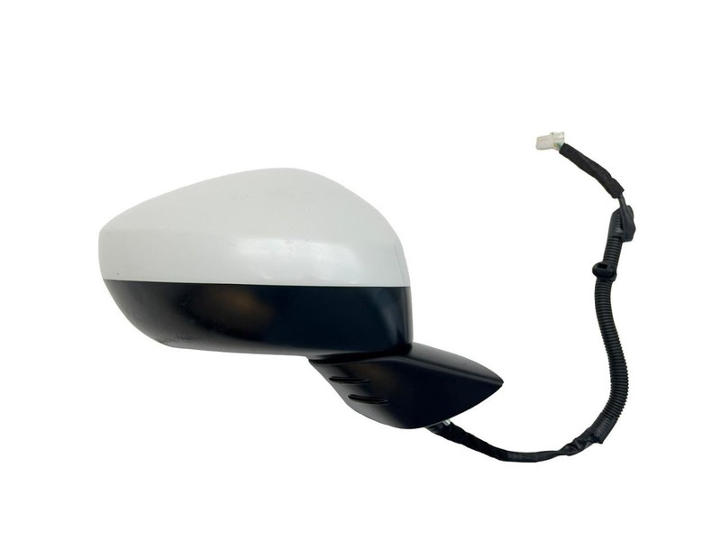 2022-2024 Honda Civic Right Passenger Door Mirror Power White Cover Scratches