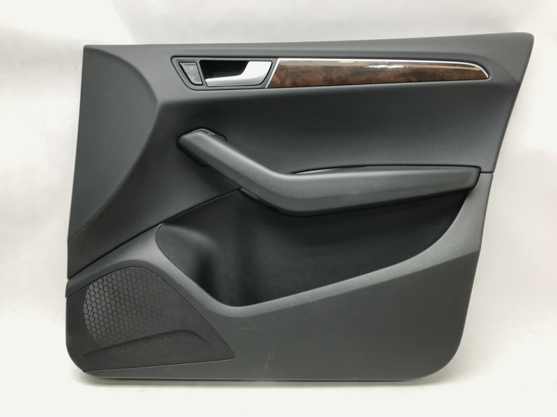 09 10 11 12 AUDI Q5 DOOR PANEL FRONT RIGHT PASSENGER SIDE OEM BLACK