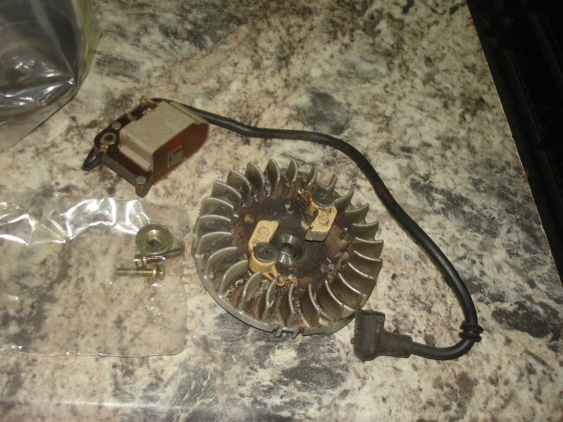 McCulloch pro mac605 coil flywheelchainsaw part only bin 652