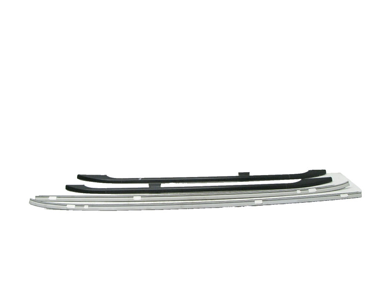 07-13 BMW E70 X5 LEFT DRIVER RIGHT ROOF TRIM RAIL AND RACK SET OEM 092221