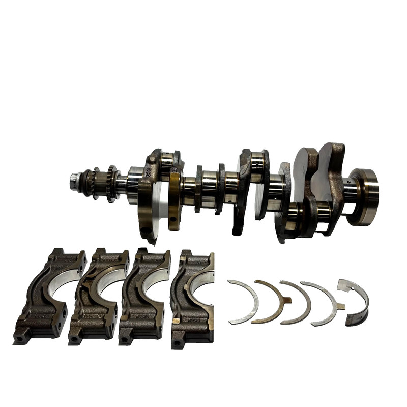 📌 2012-2018 MERCEDES-BENZ E350 DRIVE ENGINE CRANKSHAFT W/ MAIN BEARING CAP OEM