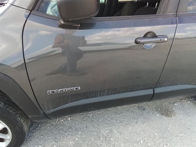 Driver Front Door Electric Tempered Glass Fits 15-20 RENEGADE 3326431
