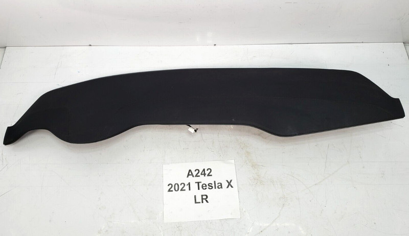 ✅ 2016-2021 OEM Tesla Model X Dashboard Upper Instrument Panel Leather Black