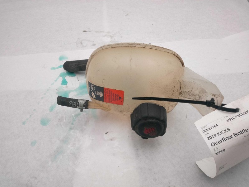 2019 Nissan KICKS Engine Coolant Reservoir OEM Grey 1.60L 217105RB0A