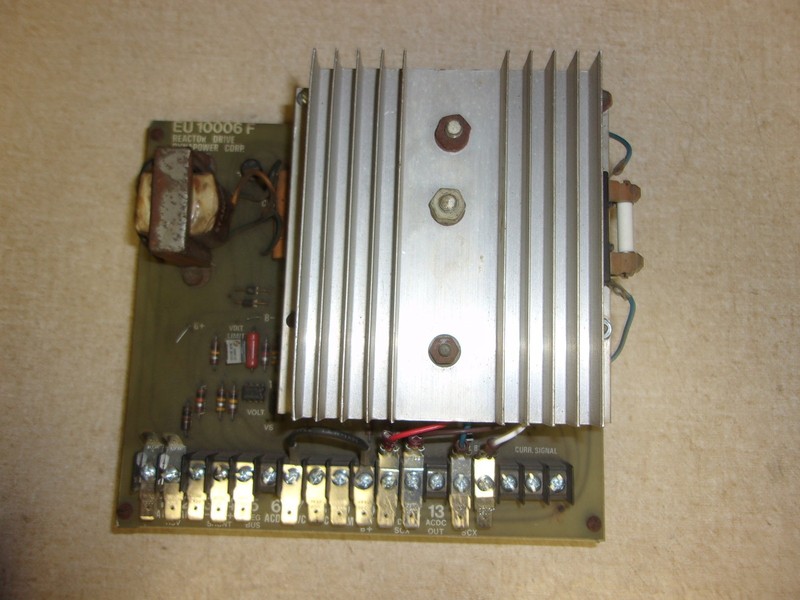 Reactor Drive DynaPower EU10006F Circuit Panel *FREE SHIPPING*