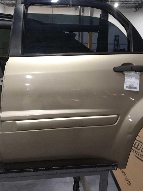 2007 Chevrolet Equinox Left Rear Door Tan 387036 Used 238K Miles