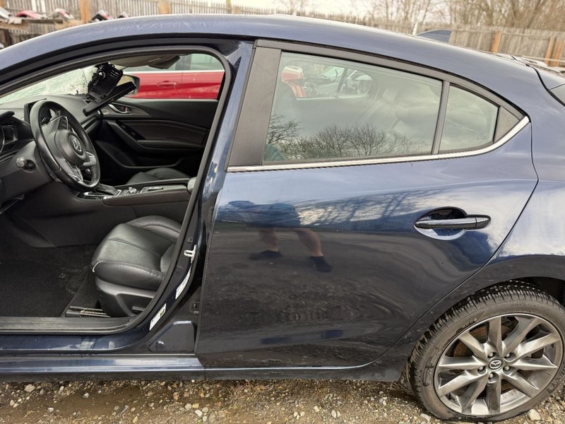 2015-2018 Mazda 3 Left Driver Side Rocker With Post Blue