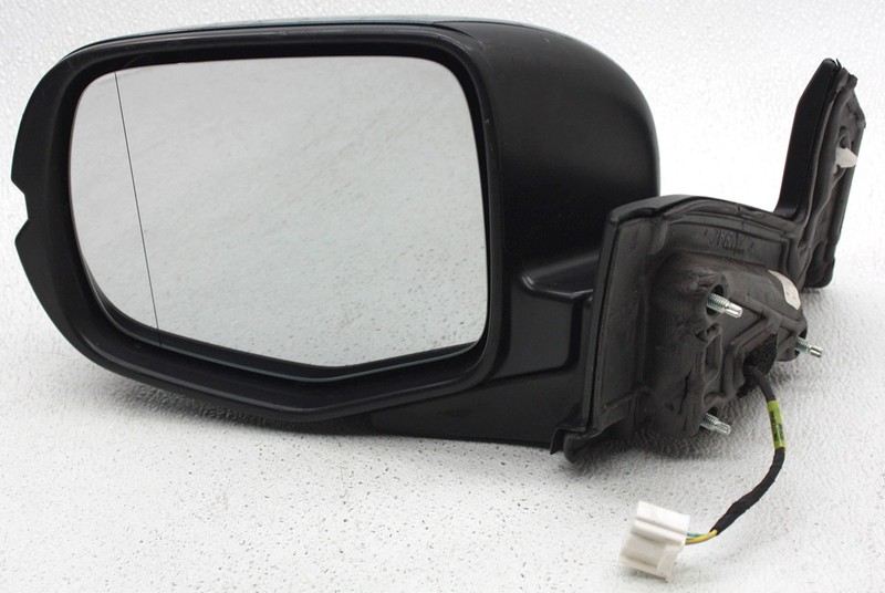 OEM Left Driver Side Exterior Mirror For Honda Pilot Steel Sapphire Scratches