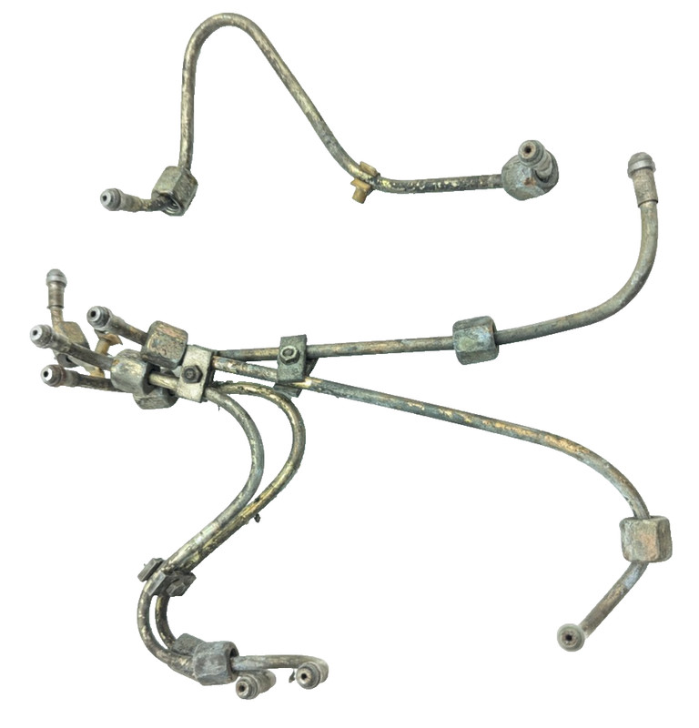 Mercedes OM617 Turbo Diesel Fuel Lines OEM Turbo Benz 5cyl